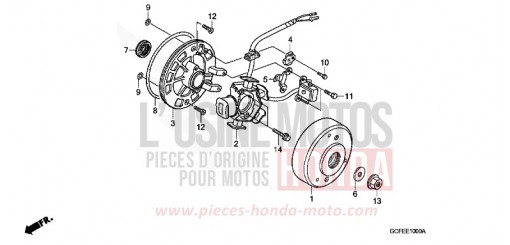 GENERATRICE CRF70F9 de 2009